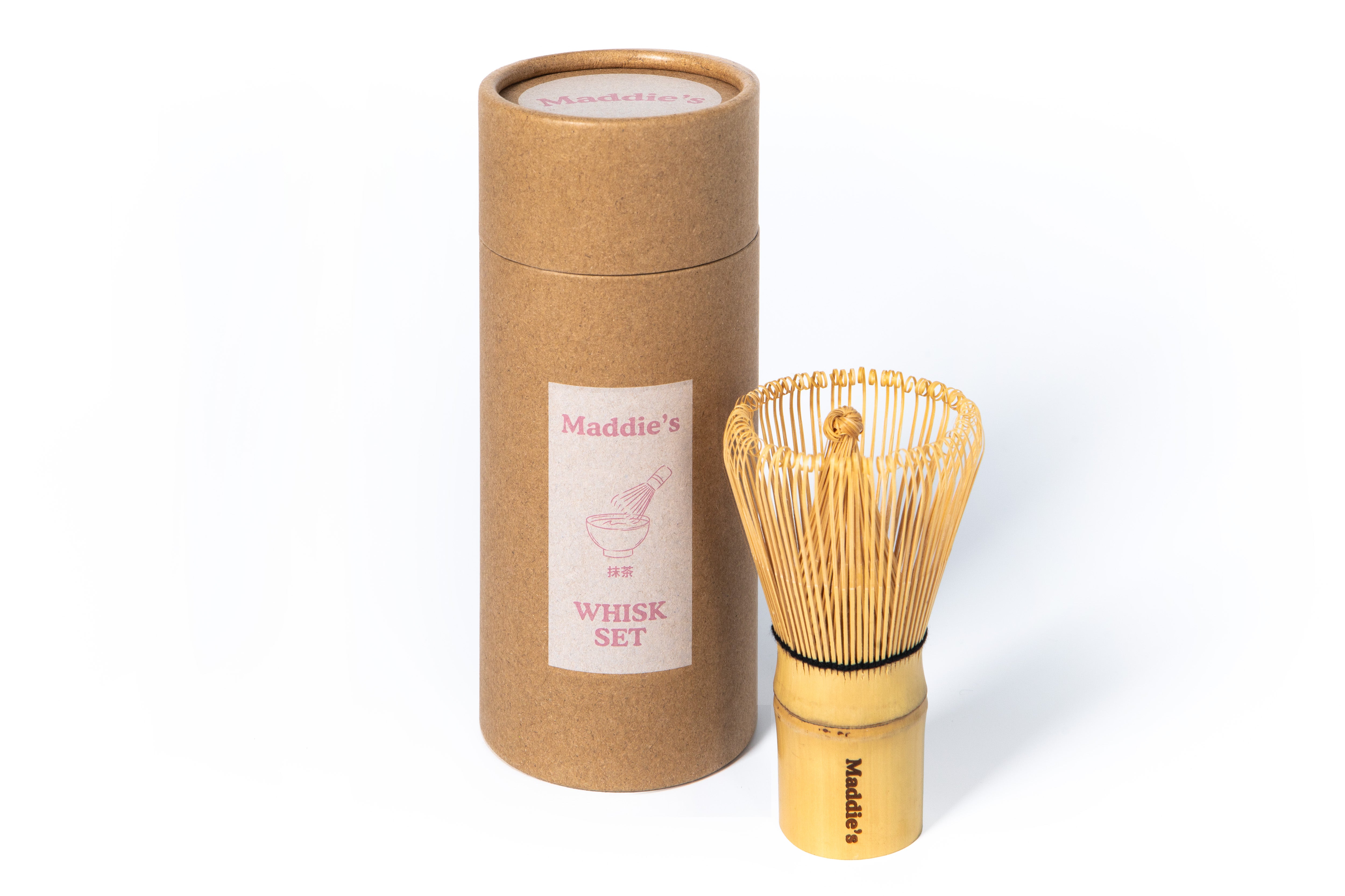Bamboo Matcha Whisk and Holder Set